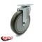 Service Caster 6 Inch Gray Polyurethane Wheel Swivel Top Plate Caster SCC-20S614-PPUB - alternate 2